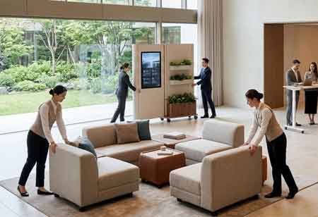 Setting the Standard for Mobile Furniture in Hospitality Environments